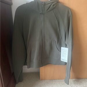 Lululemon Olive Green Scuba Jacket